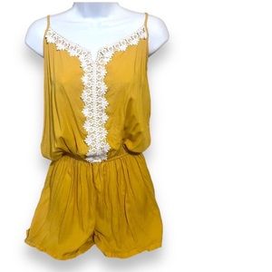Romper Mustard‎ Yellow Large